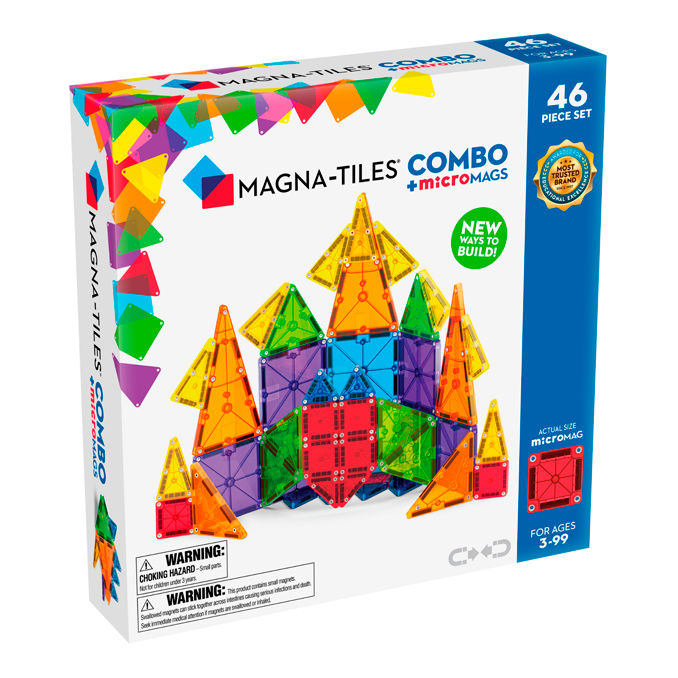 Magna - Tiles microMAGS Kombi 46 stk