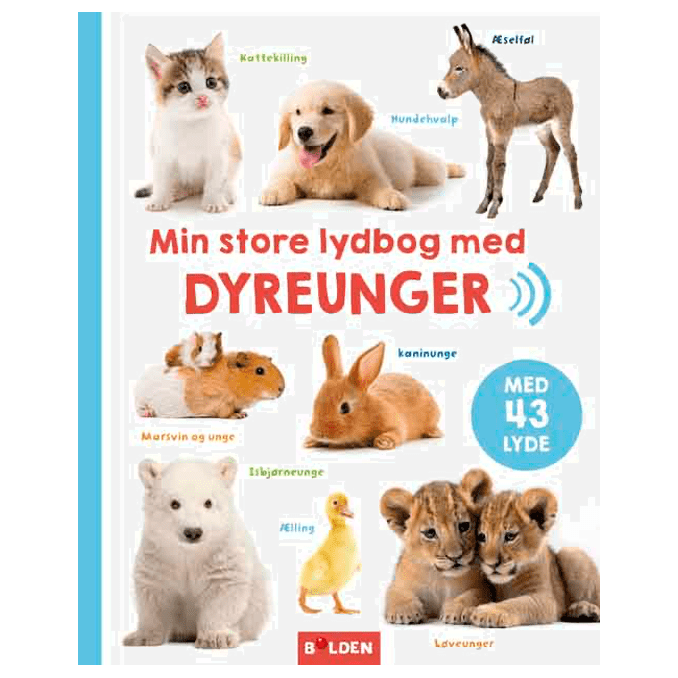 Min Store Lydbog med Dyreunger