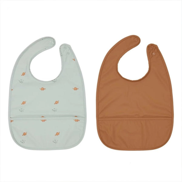 OYOY 2 - pak Hagesmæk Dino, Dusty Green/Karamel