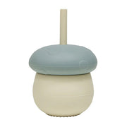 OYOY Mushroom kop, offwhite/blue