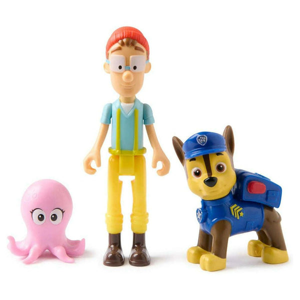Paw Patrol Figurer - Chase & Cap'n Turbot
