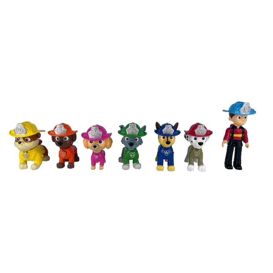 Paw Patrol Fire Rescue, 7 - pak Figurer
