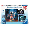 Puzzle Space Adventure Teile (3x49)