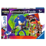 Sonic Prime puslespil, 3x49 brikker