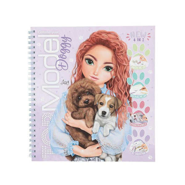 TOPModel Doggy Aktivitets - og Malebog