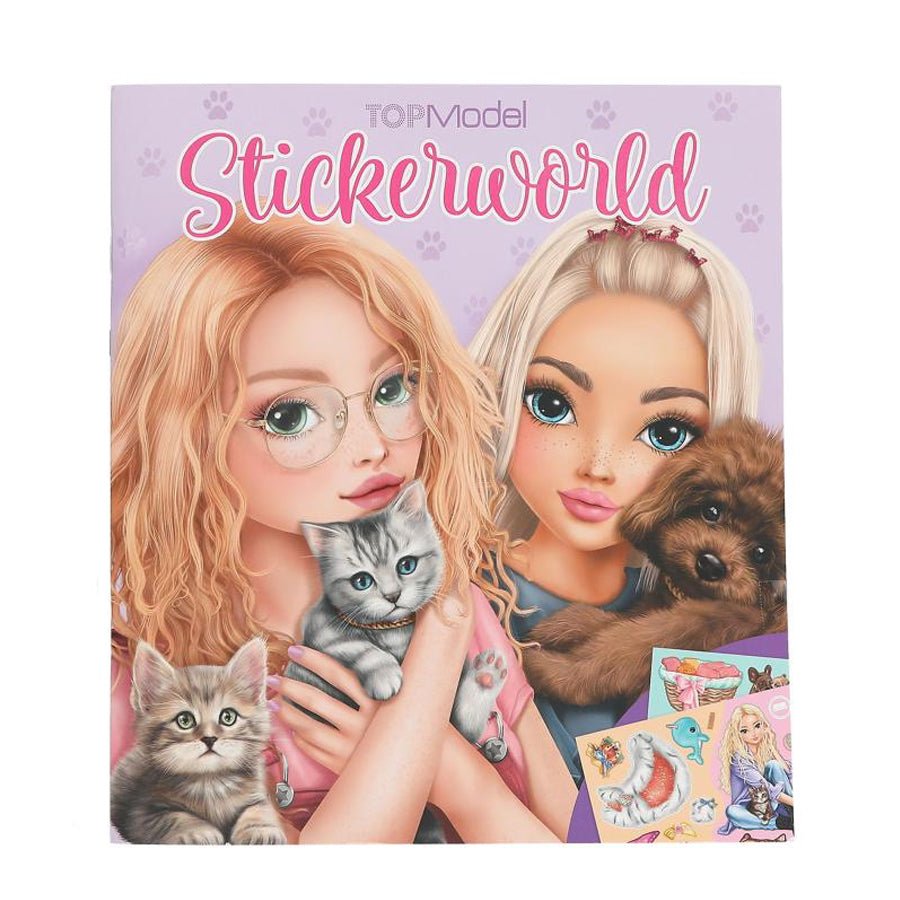 TOPModel Stickerworld, Kitty and Doggy