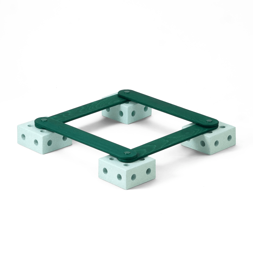 MODU Balancebane 17 Dele, Ocean Mint/Forest Green