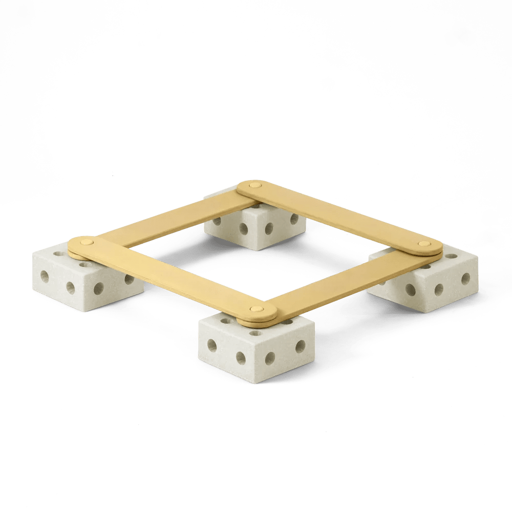 MODU Balancebane 17 Dele, Sand Grey/Honey Yellow
