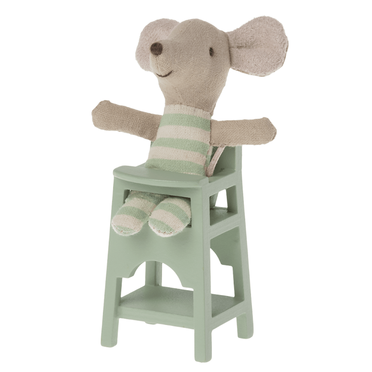 Maileg højstol, mus - mint