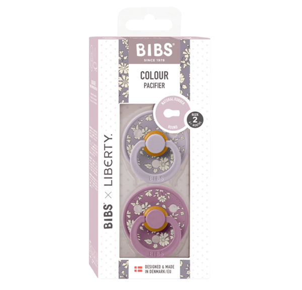 BIBS 2 pk Liberty sut, str 2 capel / fossil grey mix
