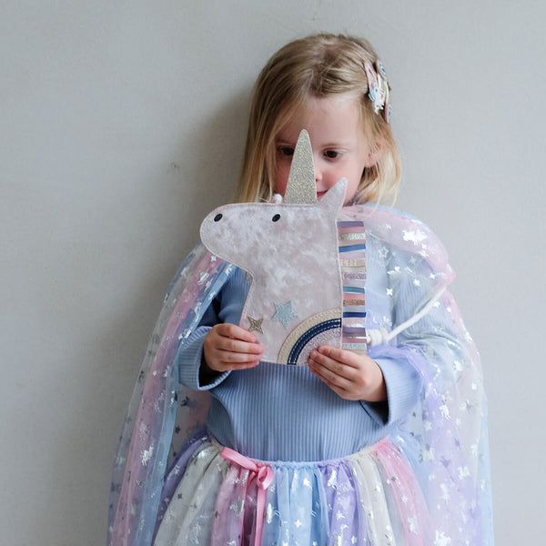 Mimi & Lula Taske med Rem, Unicorn Celeste