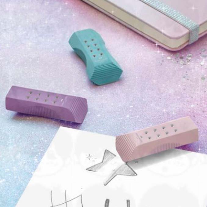 Faber - Castell Sparkle viskelæder, rose