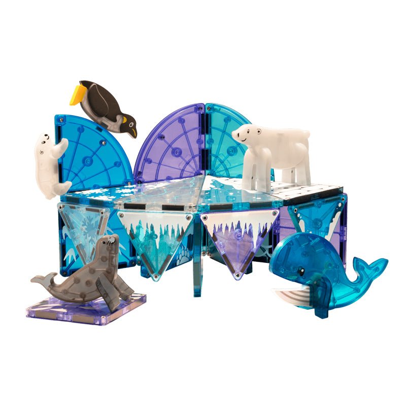 Magna - Tiles byggemagneter, Arktiske dyr