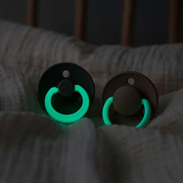 BIBS 2 - pak rund sut, str 1 - vanilla NIGHT / dark oak NIGHT
