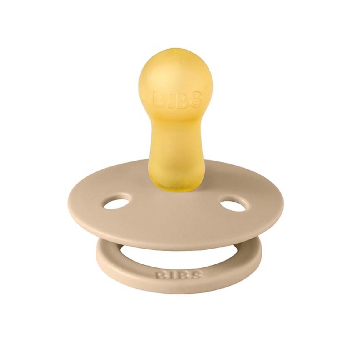 Bibs rund sut, str 2 - Taupe