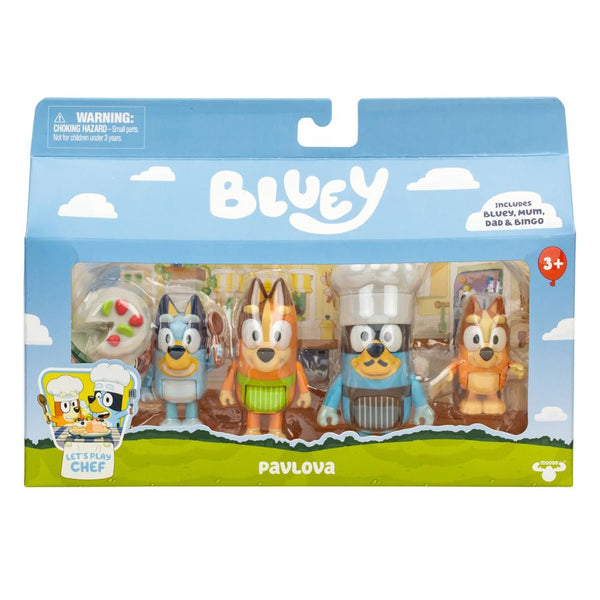 Bluey Familien Desserttid, 4 - pak