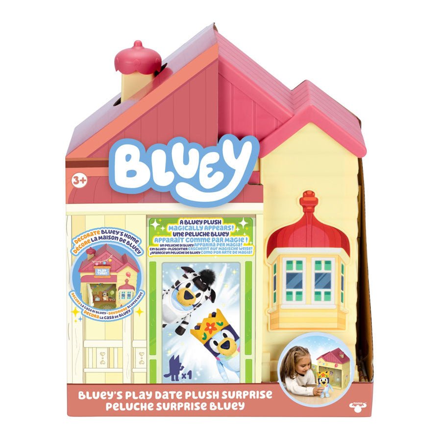 Bluey Legetid plush overraskelse