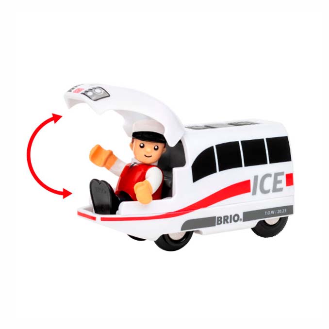 BRIO genopladeligt ICE - tog