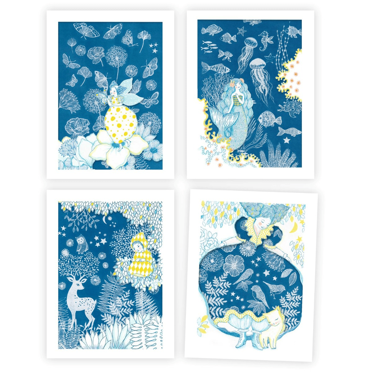 Djeco Cyanotype/lystryk, I måneskin