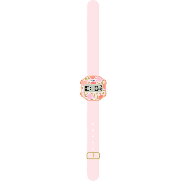 Ticlock digitalur med Blomster
