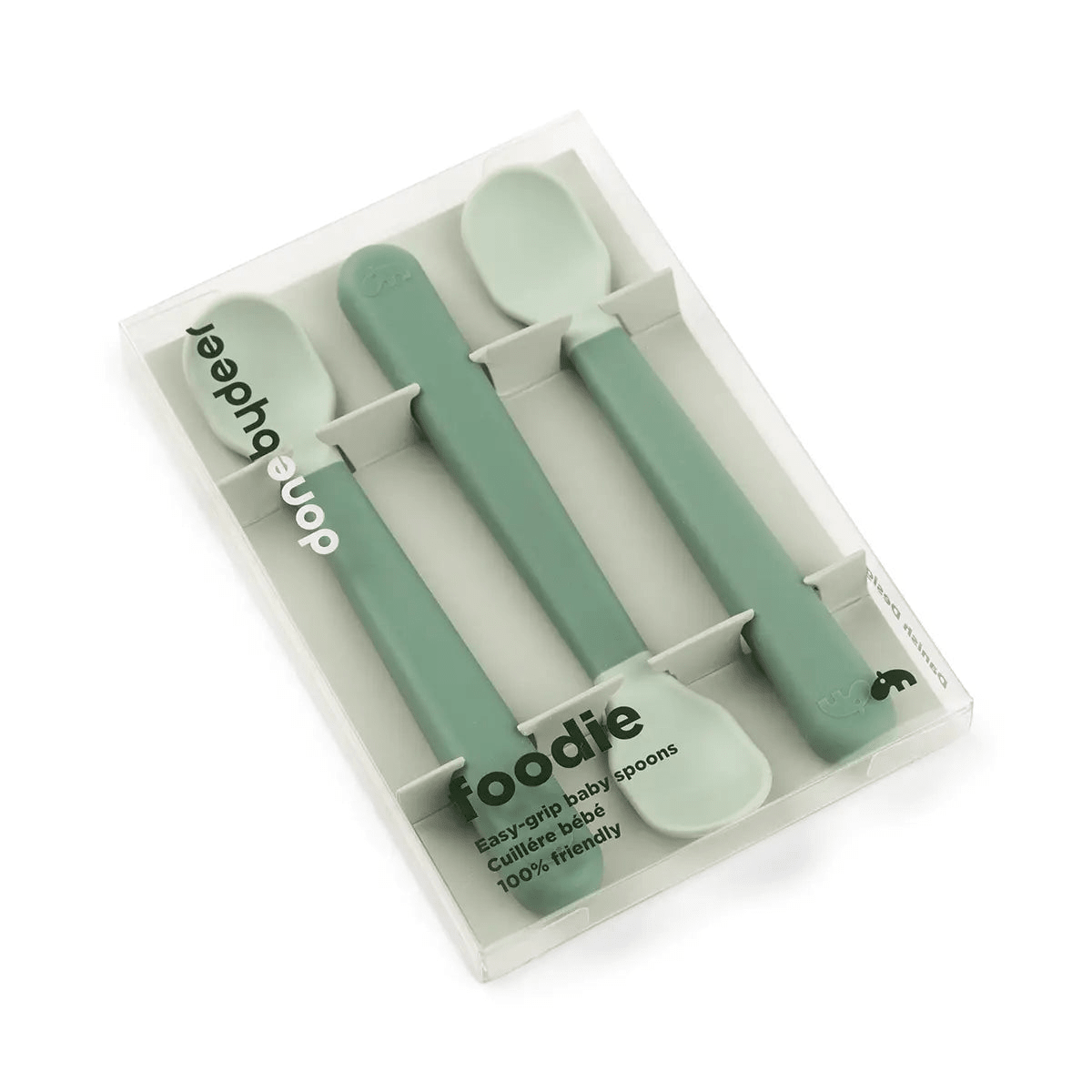 Done by Deer Foodie easy - grib 3 - pak baby ske, green