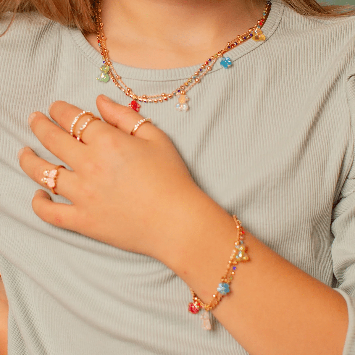 Great Pretenders armbånd, Gummy Glam