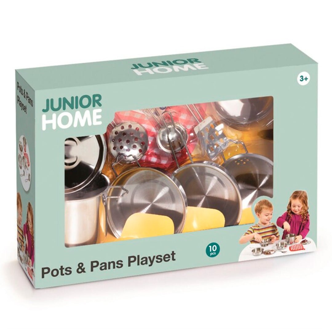 Junior Home mine potter og pander legesæt