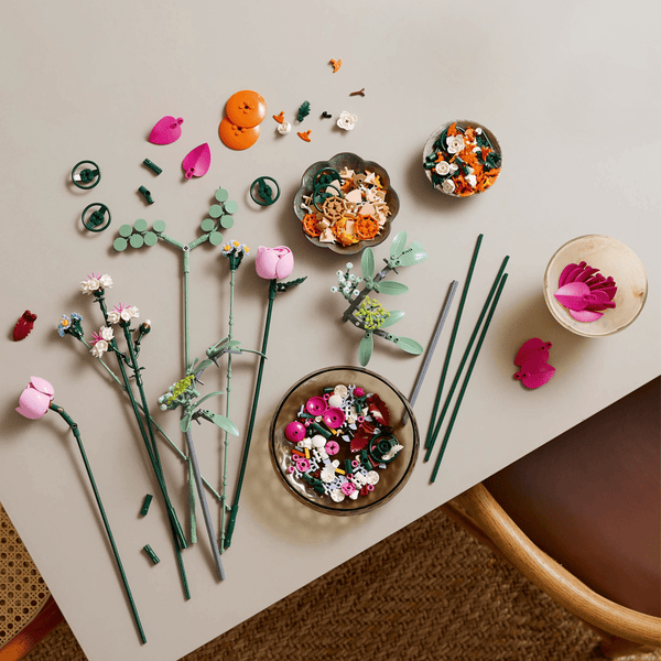 LEGO® Smuk pink blomsterbuket