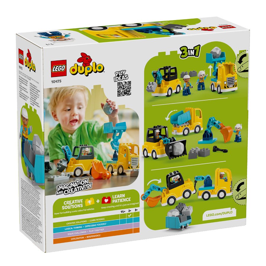 LEGO® DUPLO 3 - i - 1 Entreprenørmaskiner