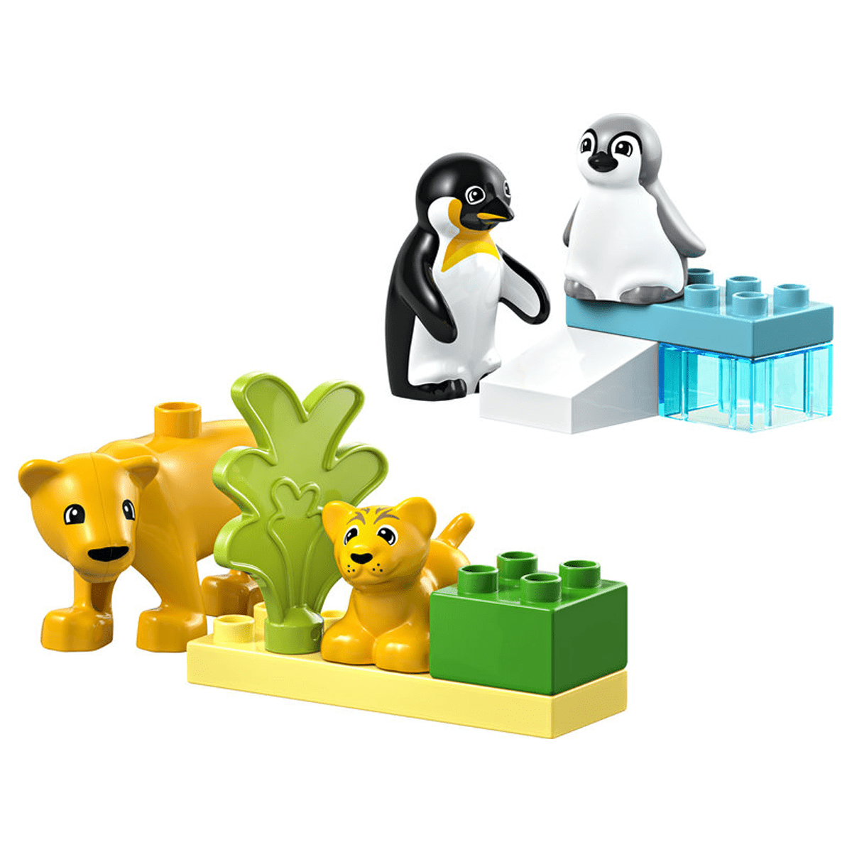 LEGO® Vilde dyrefamilier - pingviner og løver