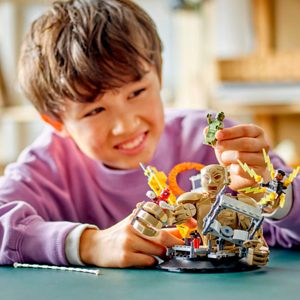 LEGO® MARVEL, Spider - Man mod Sandman: den endelige kamp
