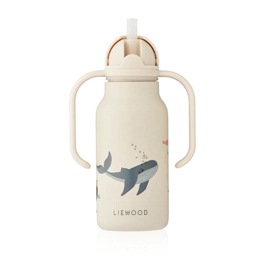 Liewood Kimmie Vandflaske m.hank, Sea Creature / Sandy