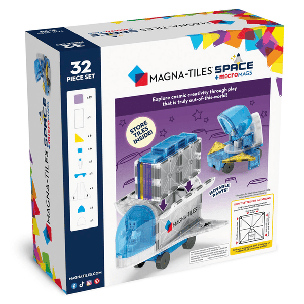 Magna - Tiles Rumraket 32 dele