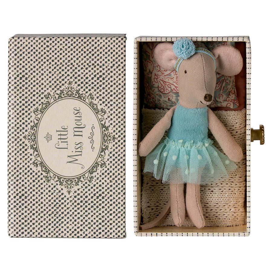 Maileg lillesøstermus, ballerina med daybed