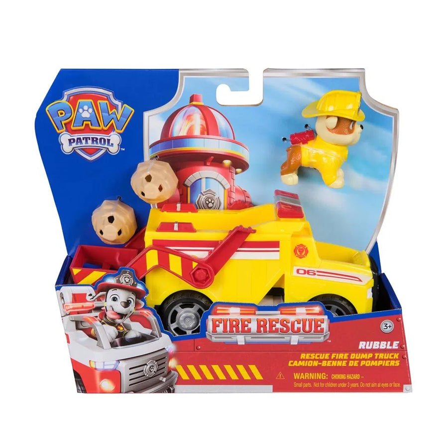 Paw Patrol fire rescue, Rubble