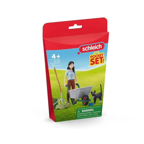 Schleich, arbejde i stalden