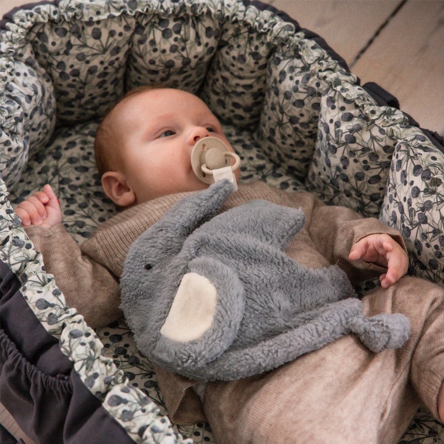 Sebra Nusseklud med sutteholder, fanto dusty blue