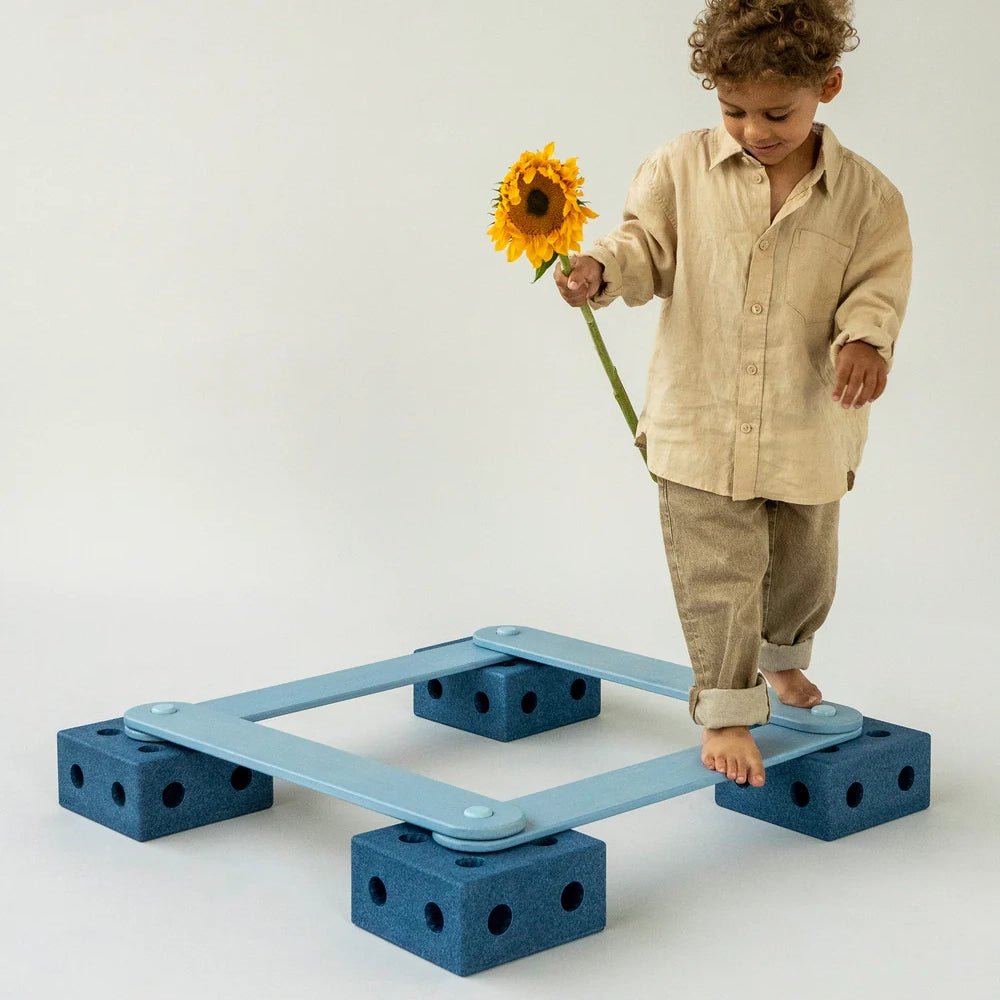 MODU Balancebane 17 Dele, Deep Blue/Sky Blue