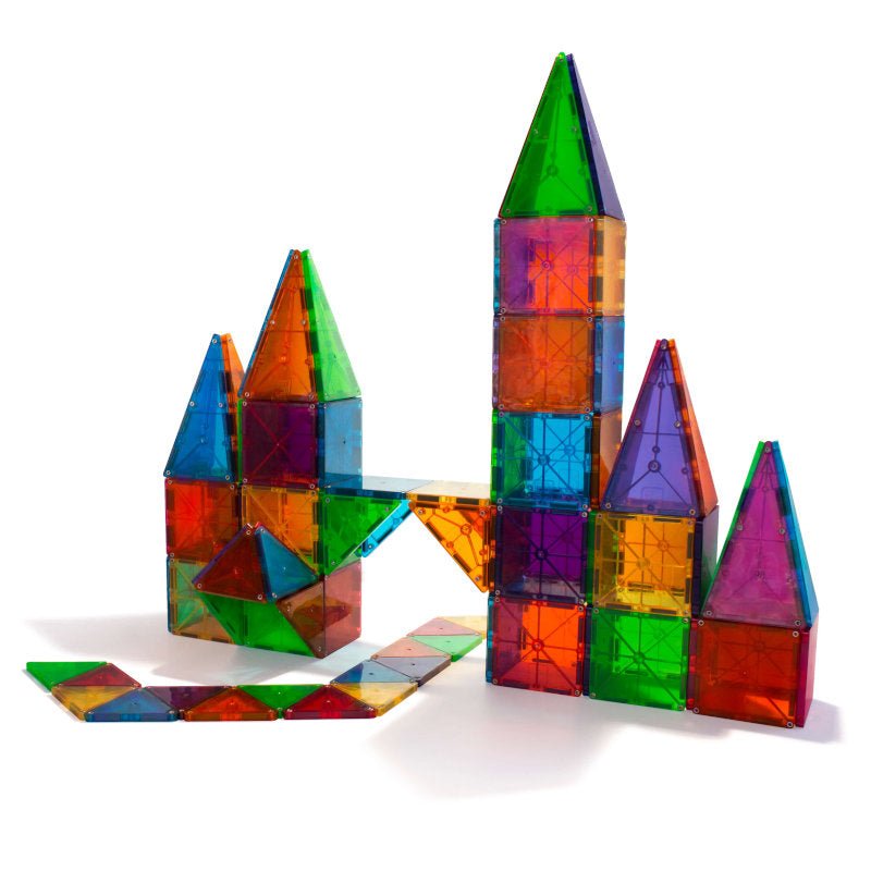 Magna - Tiles byggemagneter, clear - 100 dele