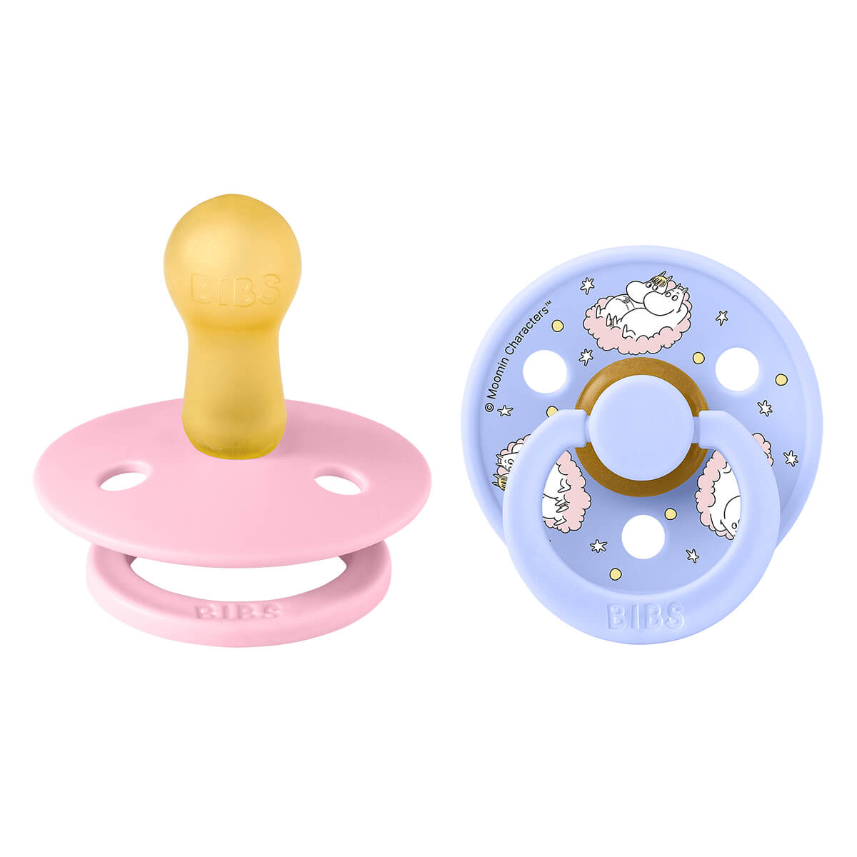 Bibs x Mumi Dreaming 2 - Pak Colour Sut Str 2, Baby Pink Mix