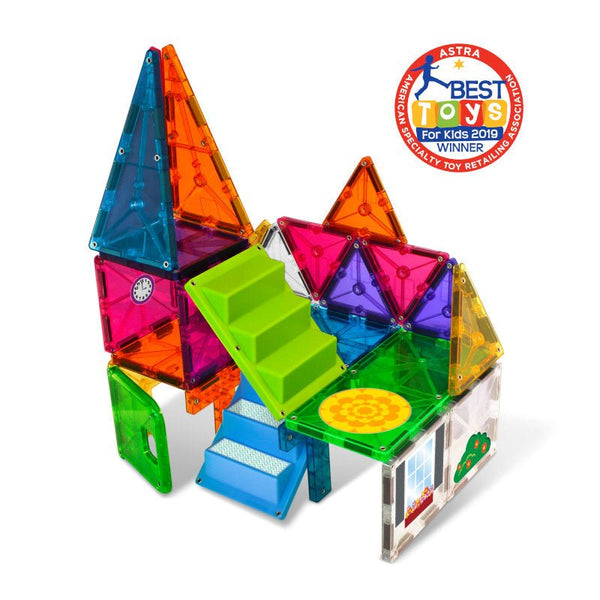 Magna - Tiles byggemagneter, House clear - 28 dele