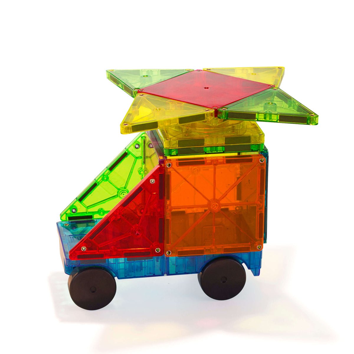 Magna - Tiles byggemagneter Metropolis, clear - 110 dele