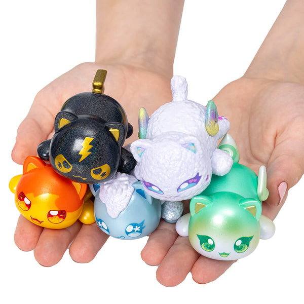Aphmau Mystery Meemeow, 5 - pak elemental figurer