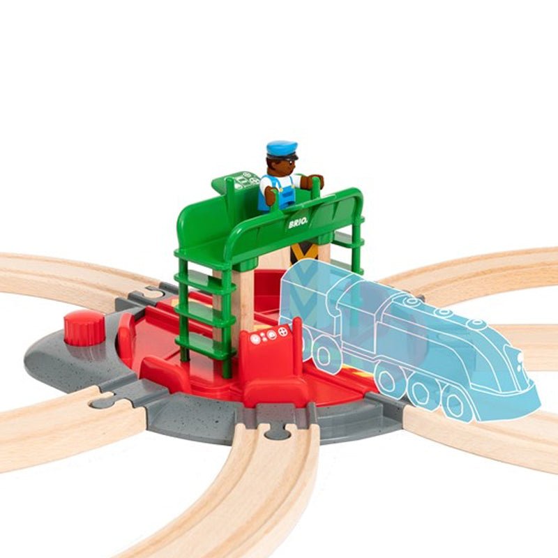 BRIO drejeskive og figur