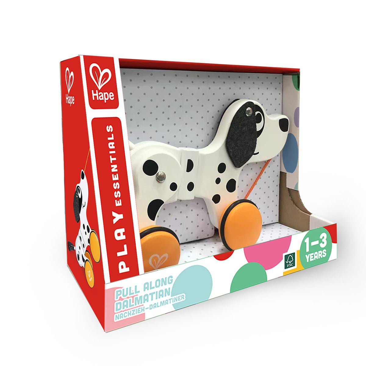 Hape Pull - Along Dalmatiner