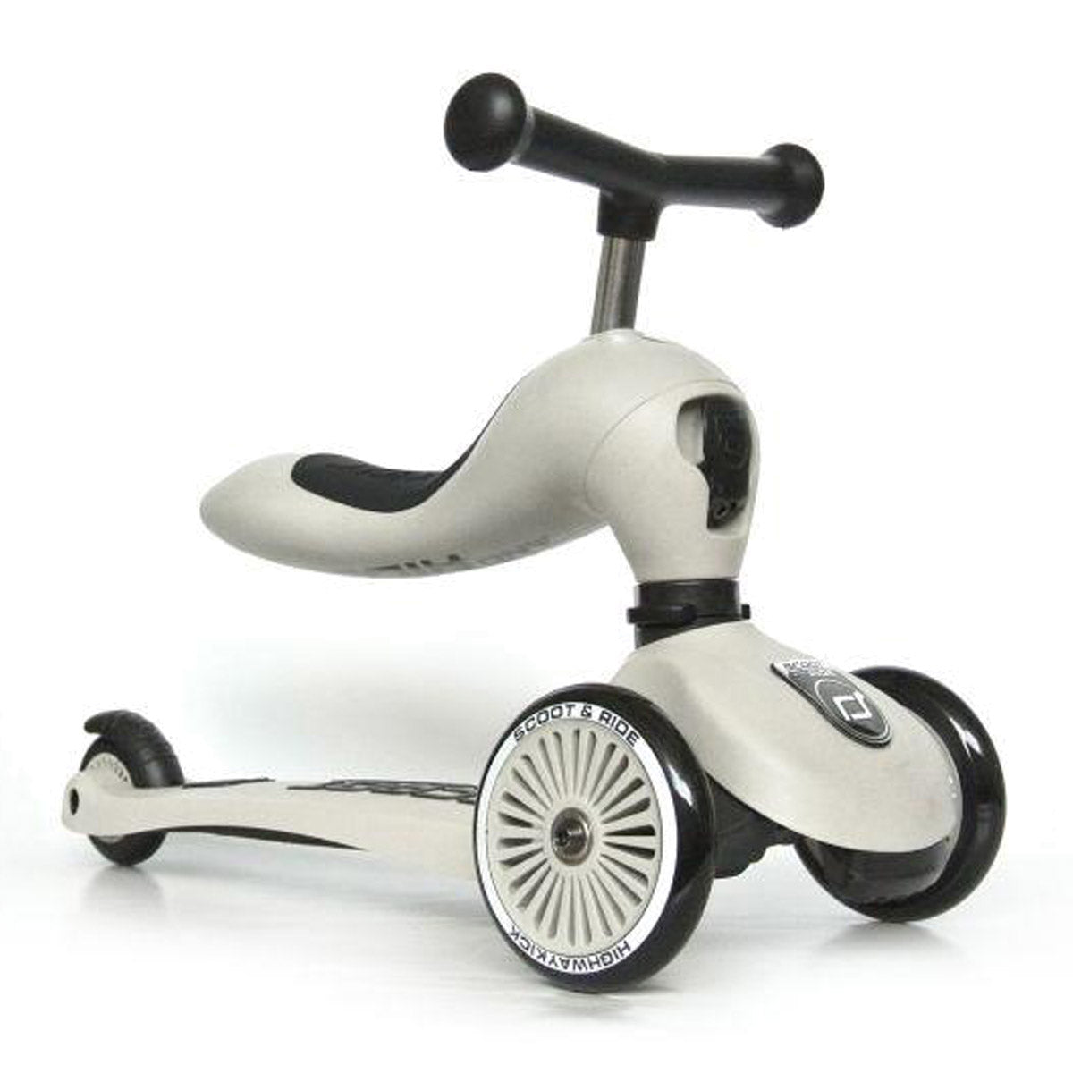 Scoot and Ride 2 - i - 1 løbehjul, Highway Kick 1 - ash