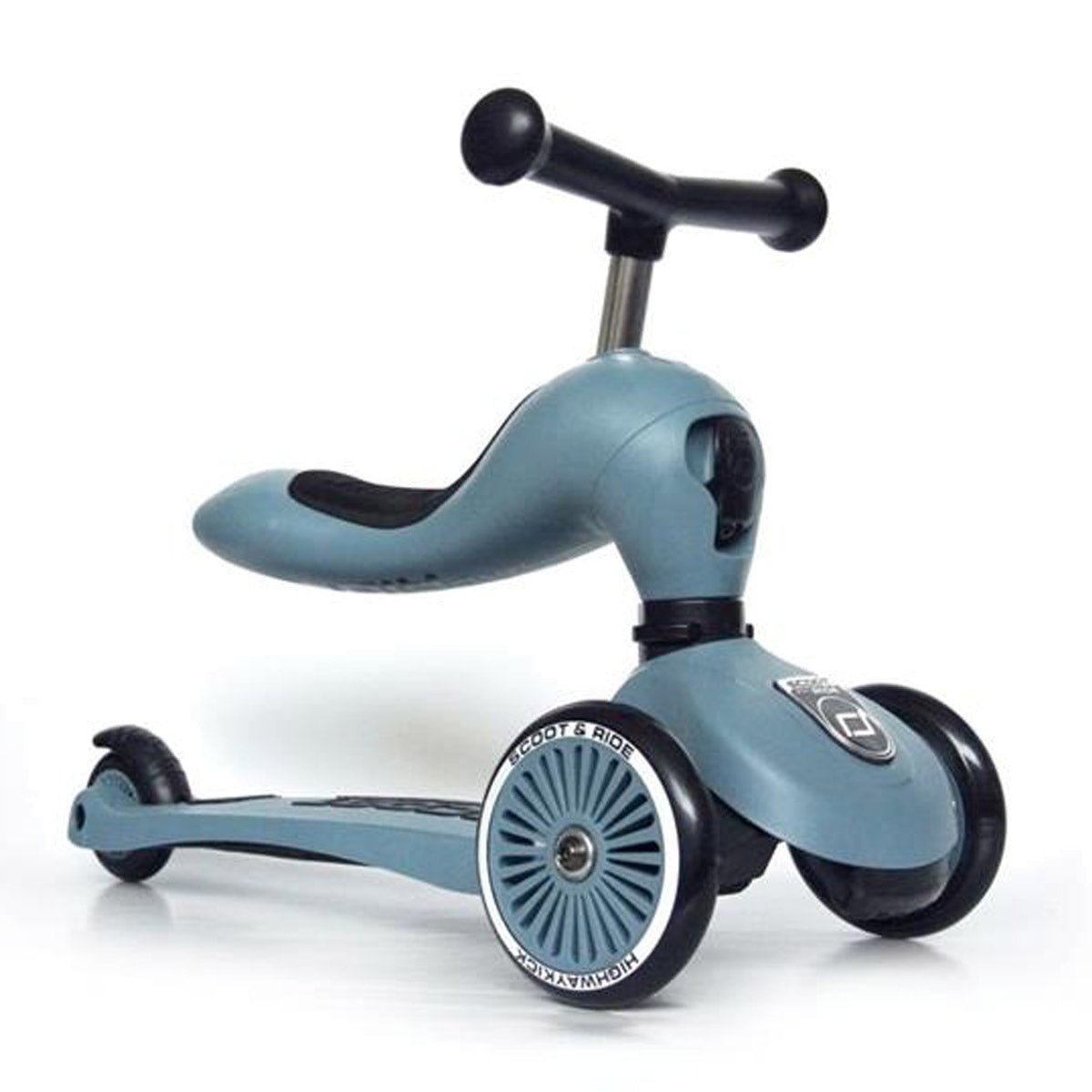 Scoot and Ride 2 - i - 1 løbehjul, Highway Kick 1 - steel