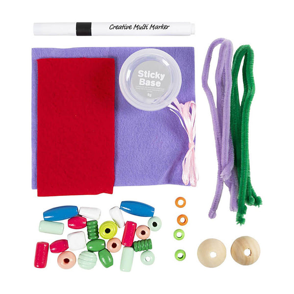Creativ Company Mini DIY Kit Dekoration, Nisser - ass Farver