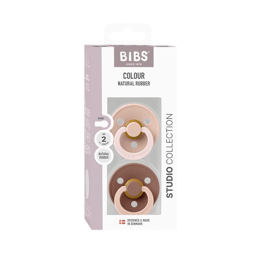 BIBS Colour Studio Fusion 2 - pak Sut Str 2, Blush & Woodchuck