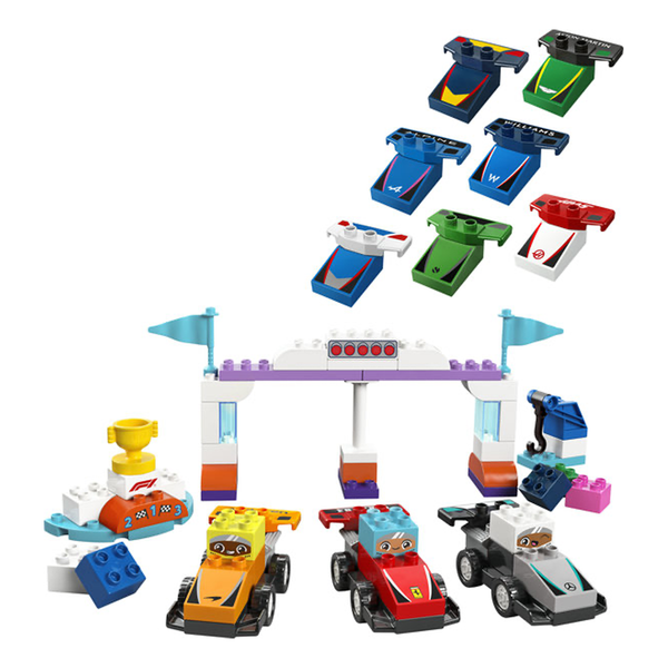 LEGO® DUPLO F1® - teams med racerbiler og kørere